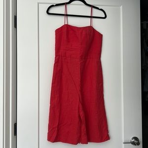 Faded red club monaco romper worn once